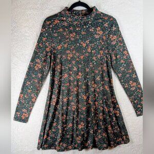Womance Floral Long Sleeve Dress